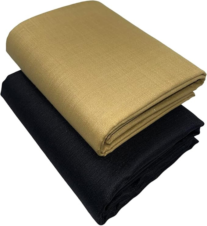 JHABAK'S Untitched Shirt and Trouser Fabric - Cotton Blend Material - 2.25M Shirt Cloth - 1.20M Pant Piece
