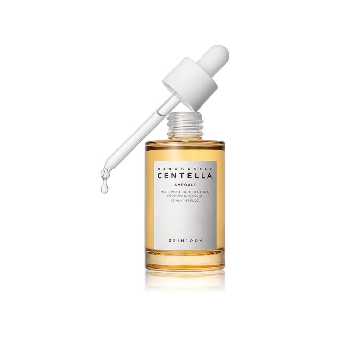SKIN1004 Madagascar Centella Asiatica Ampoule Facial Serum 1.85 fl.oz, 55ml, Soothes Acne Prone and Sensitive Skin