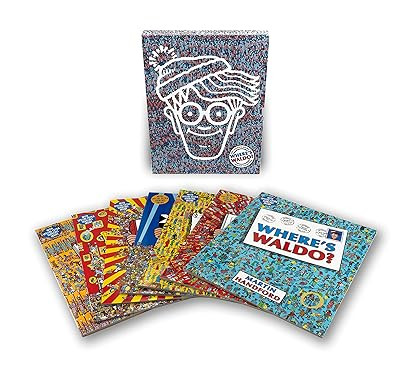 Where's Waldo? the Ultimate Waldo Watcher Collection: (A Box Set of 7 Hidden Object Activity Books, Packed with Search & Find Puzzle Adventures - A Perfect Gift & Travel Companion for All Ages)