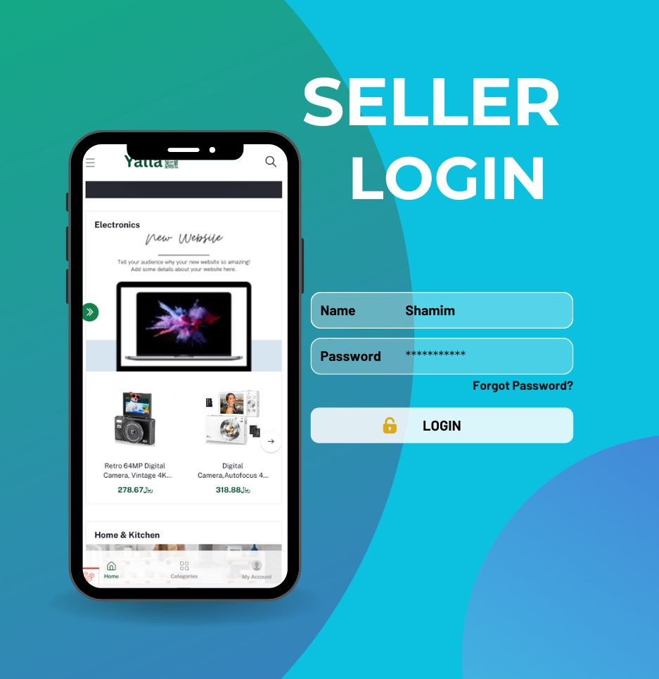 Seller Login Page Image